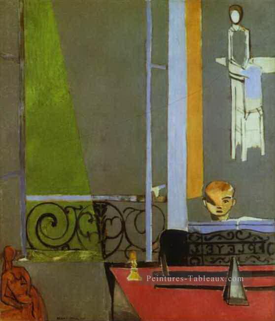 La Leçon de Piano fauvisme abstrait Henri Matisse Peintures à l'huile